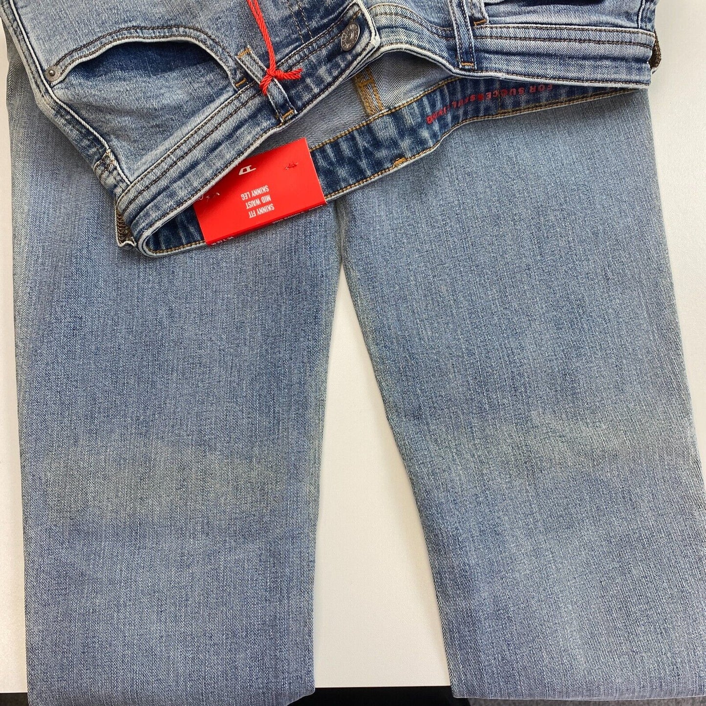 DIESEL Blue Skinny Jeans Size W27 L34