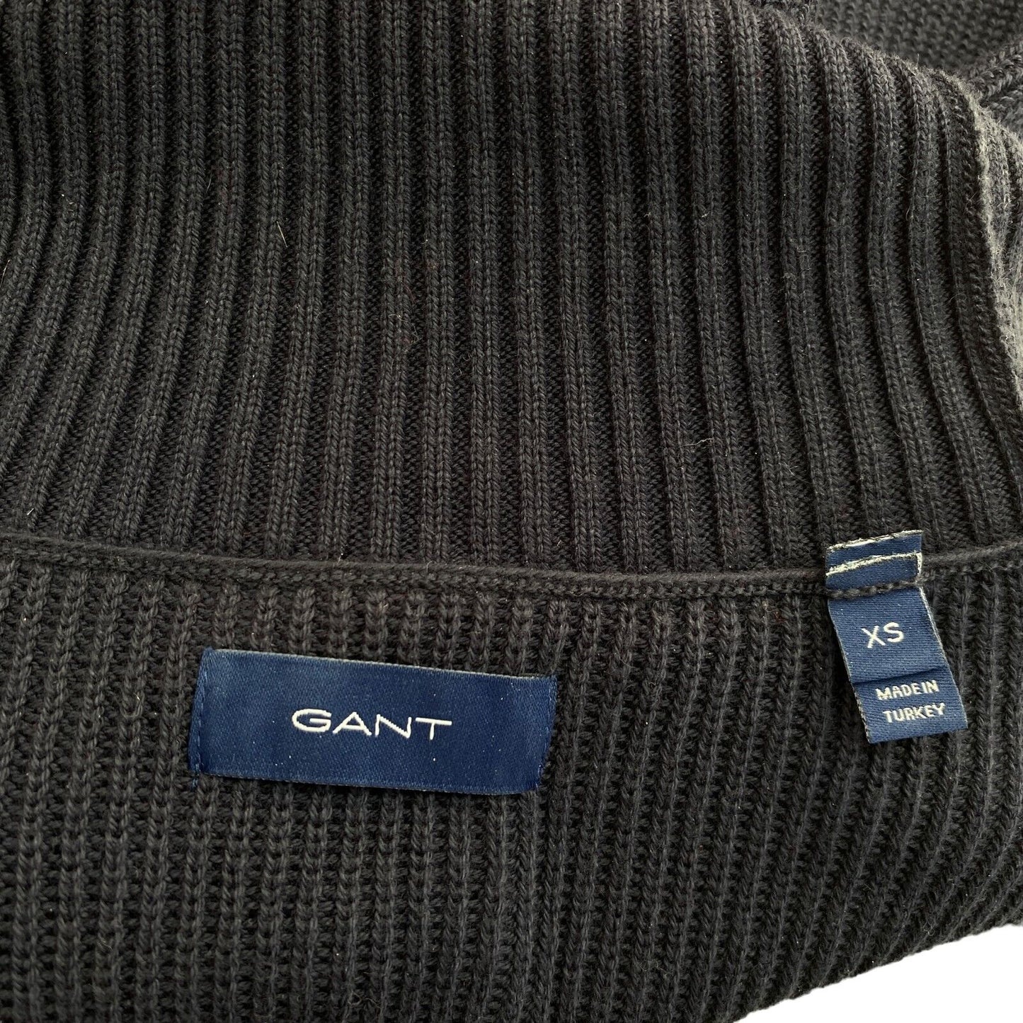 GANT Navy Blue High Neck Sweater Pullover Size XS