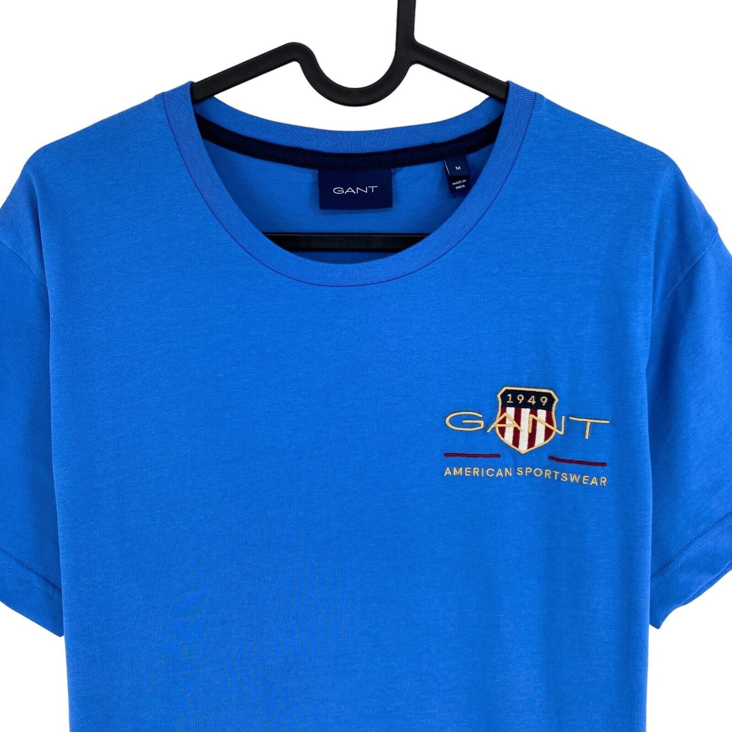 GANT Blue Archive Shield Emb T-shirt à manches courtes et col rond Taille M