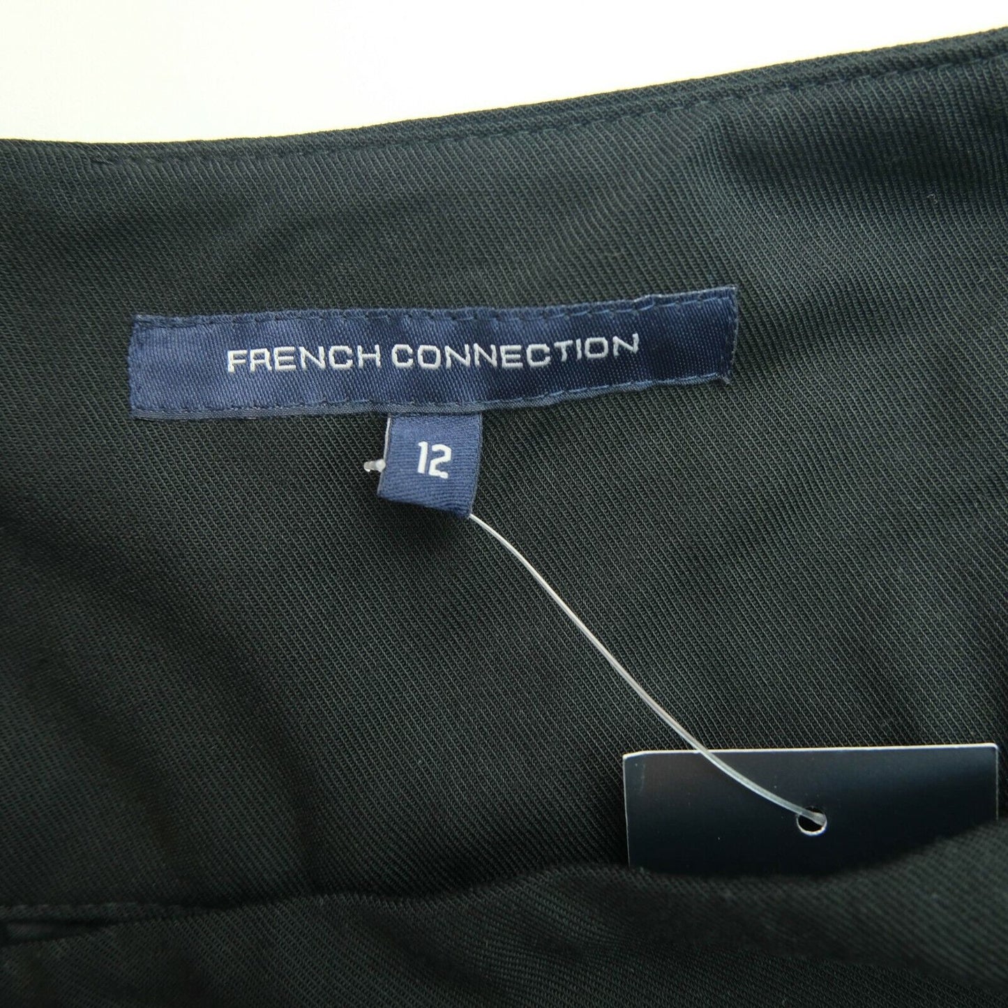 FRENCH CONNECTION Black Slit Pockets Skirt Size 12 - M