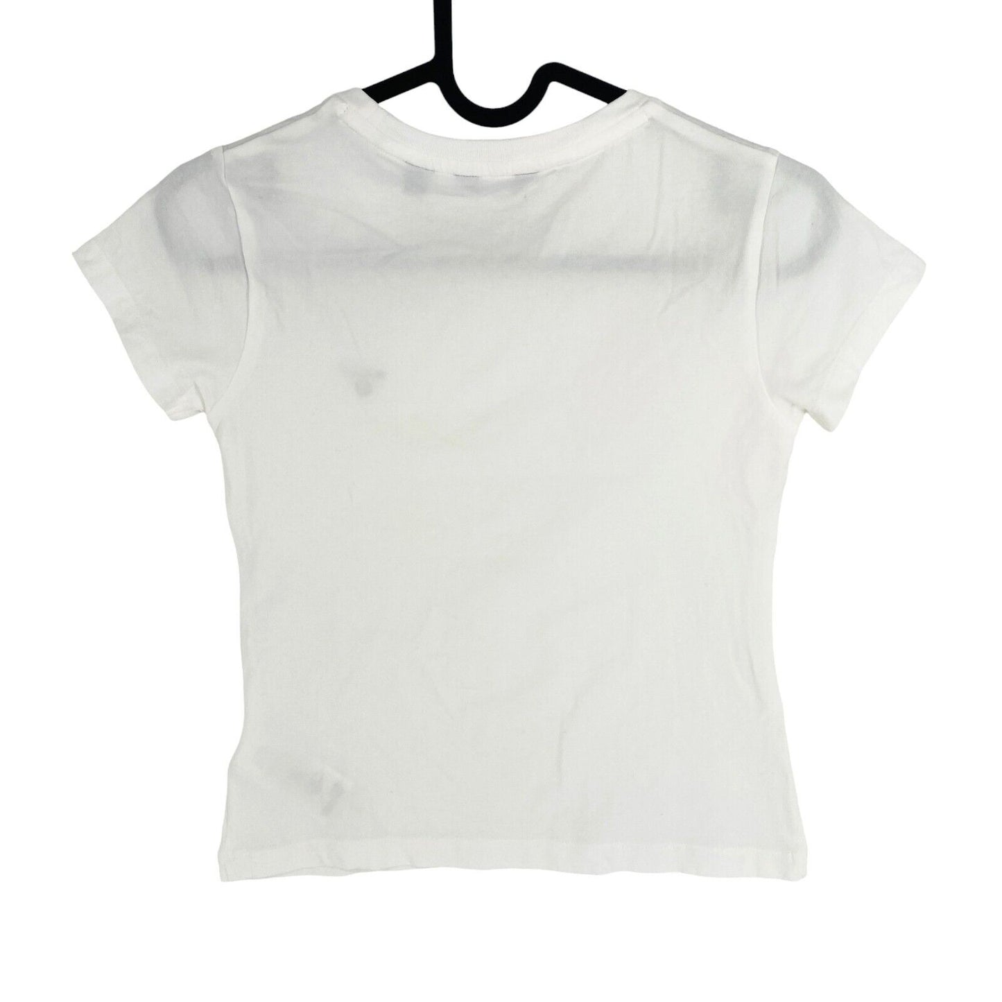 GANT Girls White Fitted Original Crew Neck T Shirt Size 11-12 Years 146/152 cm