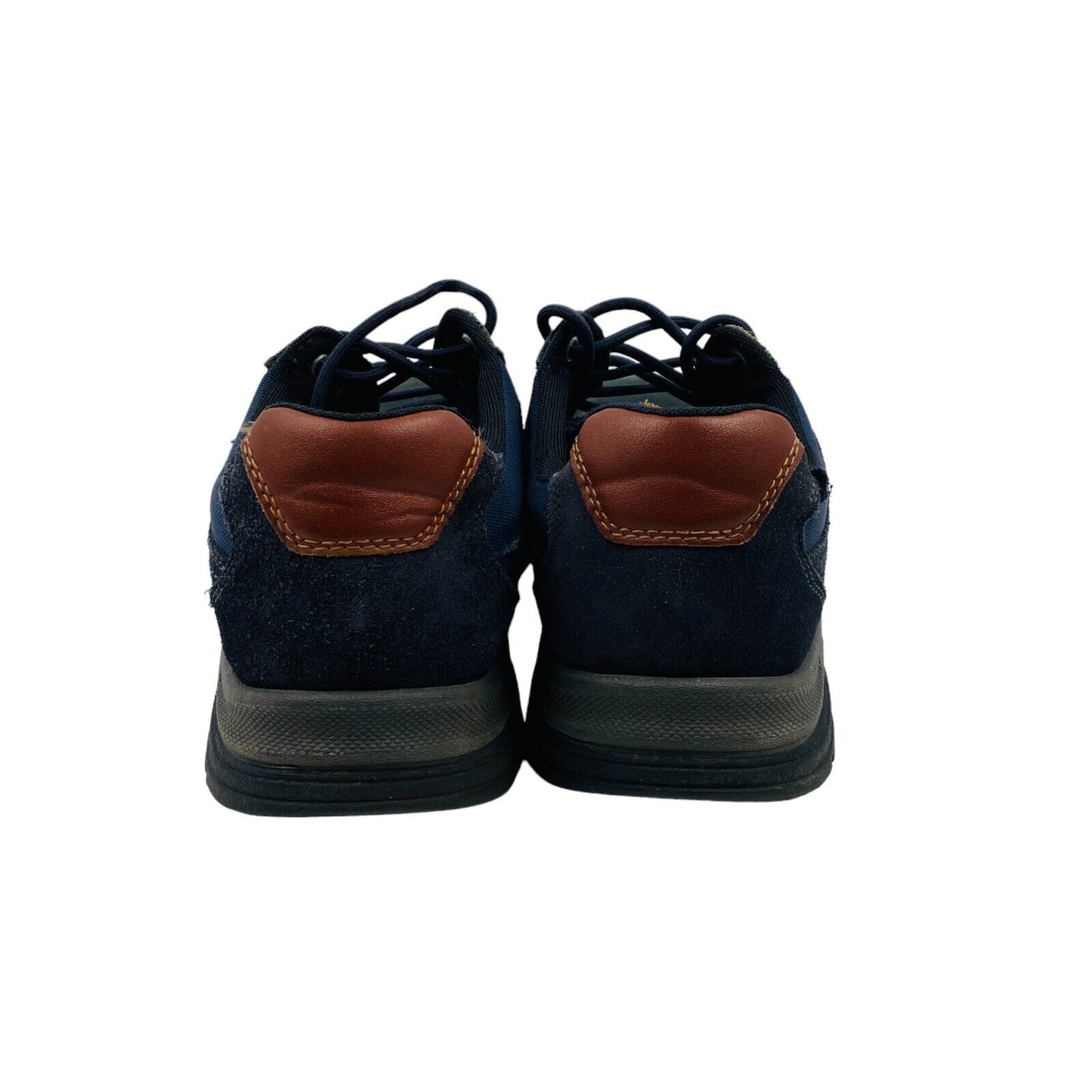 CAMEL ACIVE Navy Blue Suede Lop Top Sneakers Shoes EUR 41 UK 7.5 US 8.5