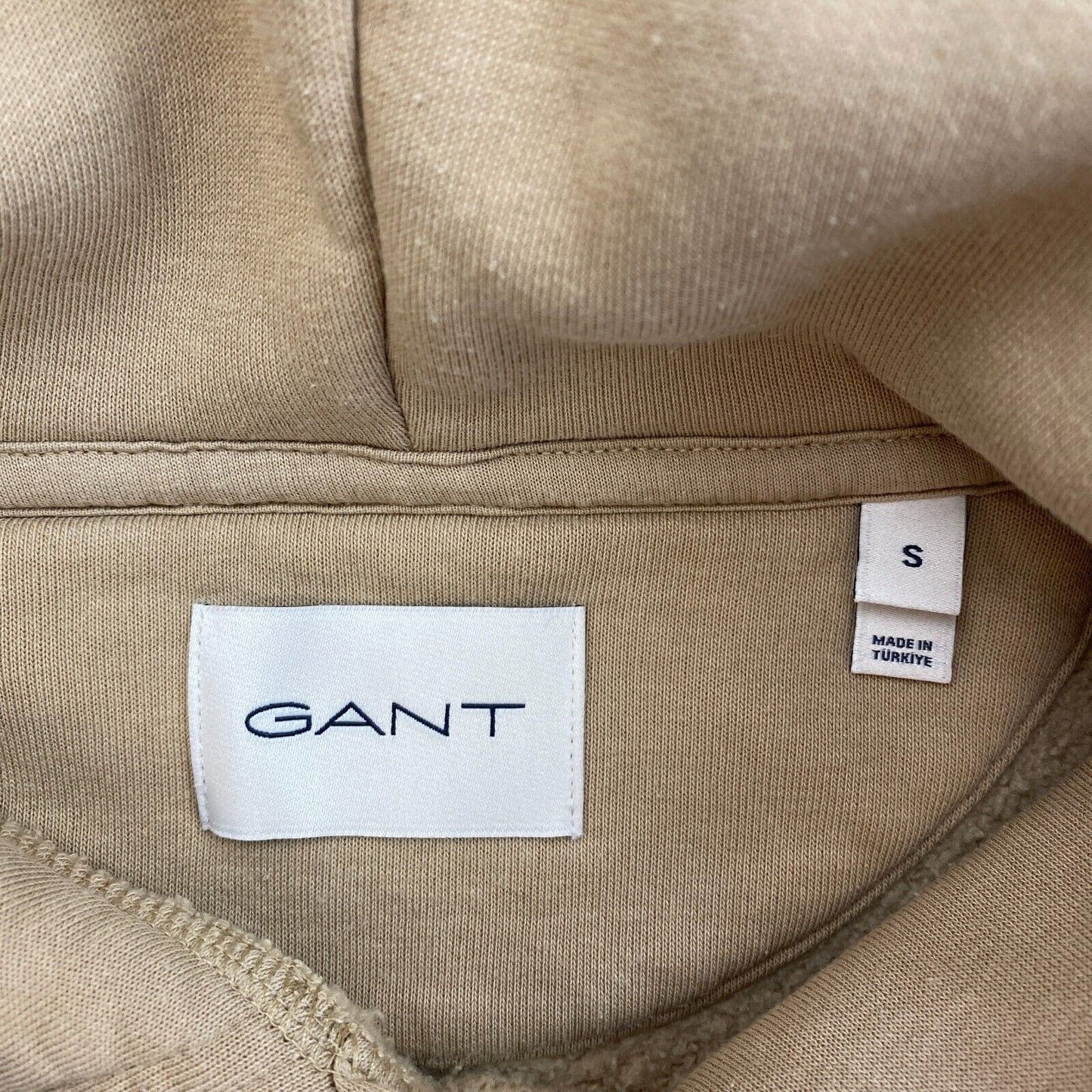 GANT Brown Tonal Archive Shield Sweat à capuche Pull Pull Taille S