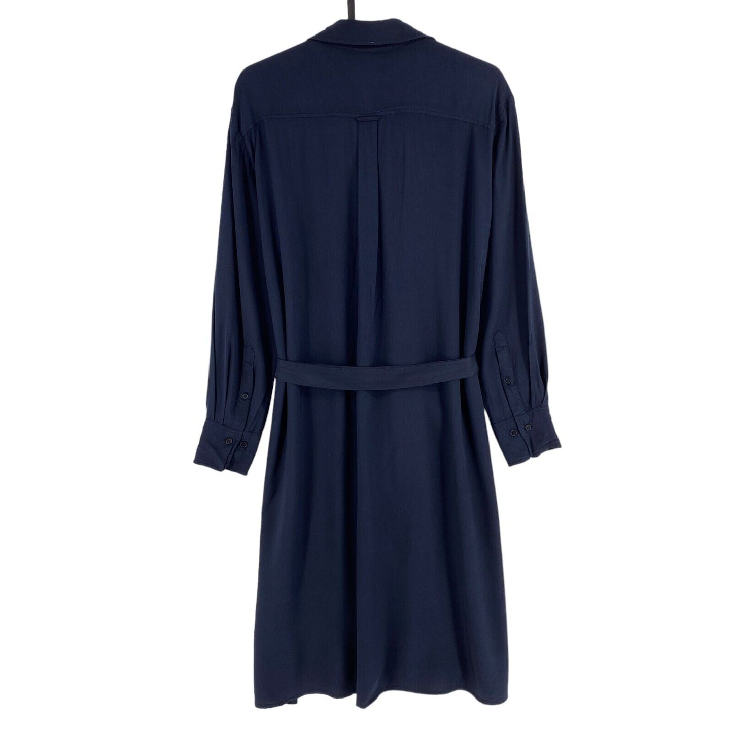 GANT Navy Blue Long Sleeves A Line Shirt Dress Size EU 34 UK 6 US 4