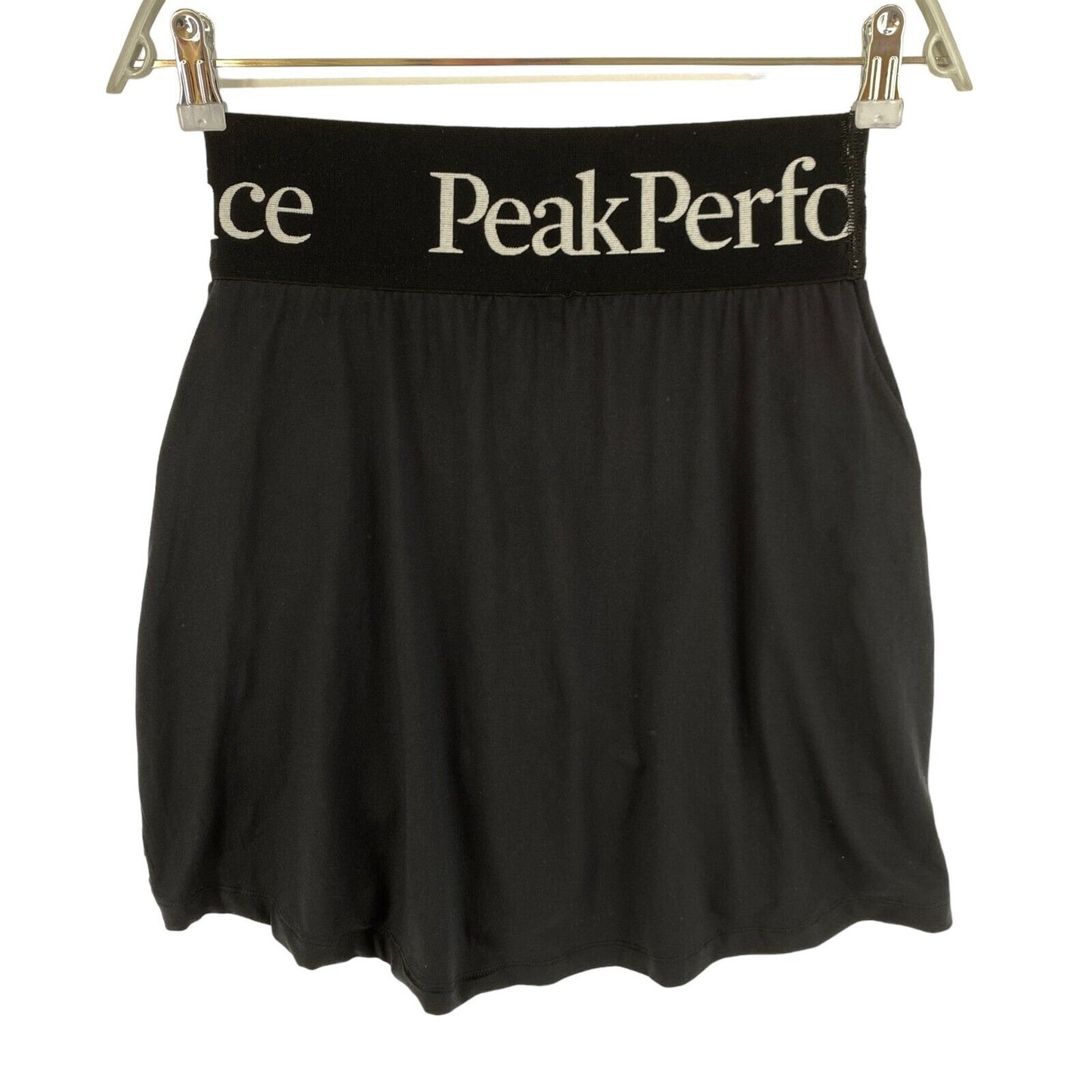 Peak Performance Black Turf Skort Skirt Size S