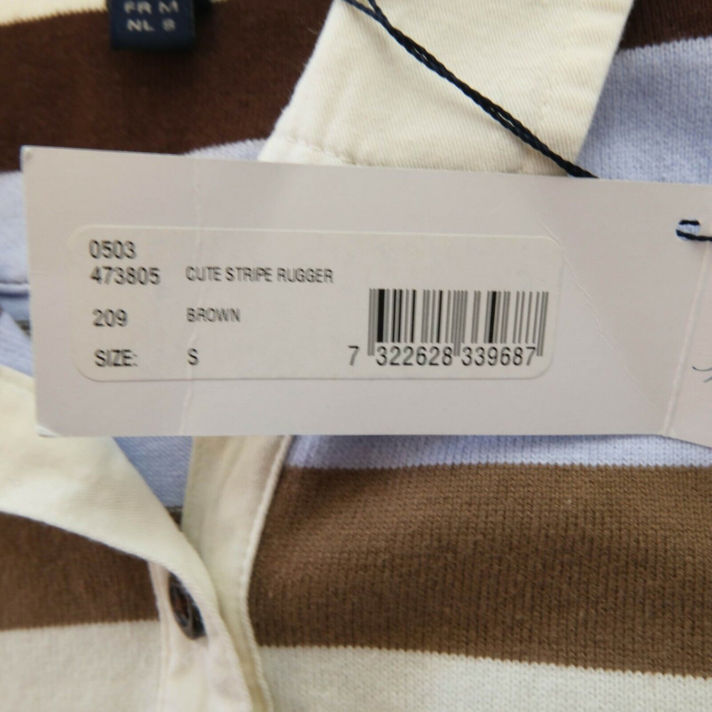 GANT Pullover mit Rollkragen, farbig, süß, gestreift, Größe S