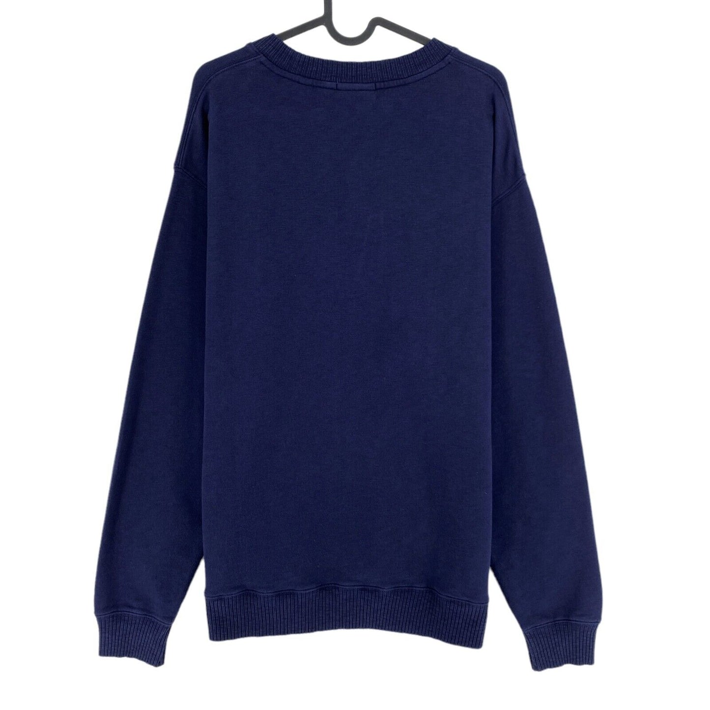 GANT Navy Blue Relaxed Tonal Logo Sweat Crew Neck Jumper Sweater Size M