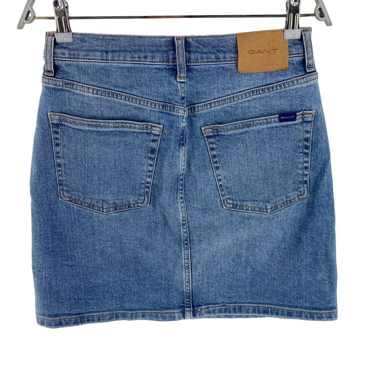 GANT Jupe courte en denim bleu Taille EU 36 UK 8 US 6