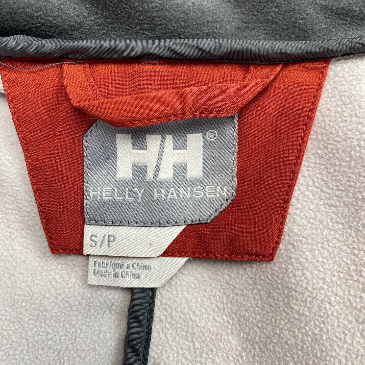 Helly Hansen Dark Orange Interface Rain Coat Jacket Size S