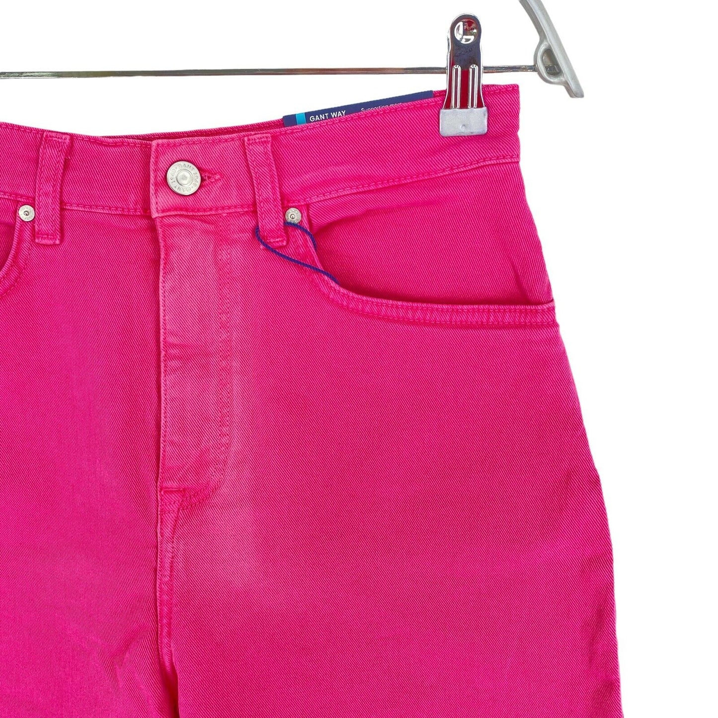 GANT Pink Color 5 Pkt Denim Shorts Size W27 W28 W29