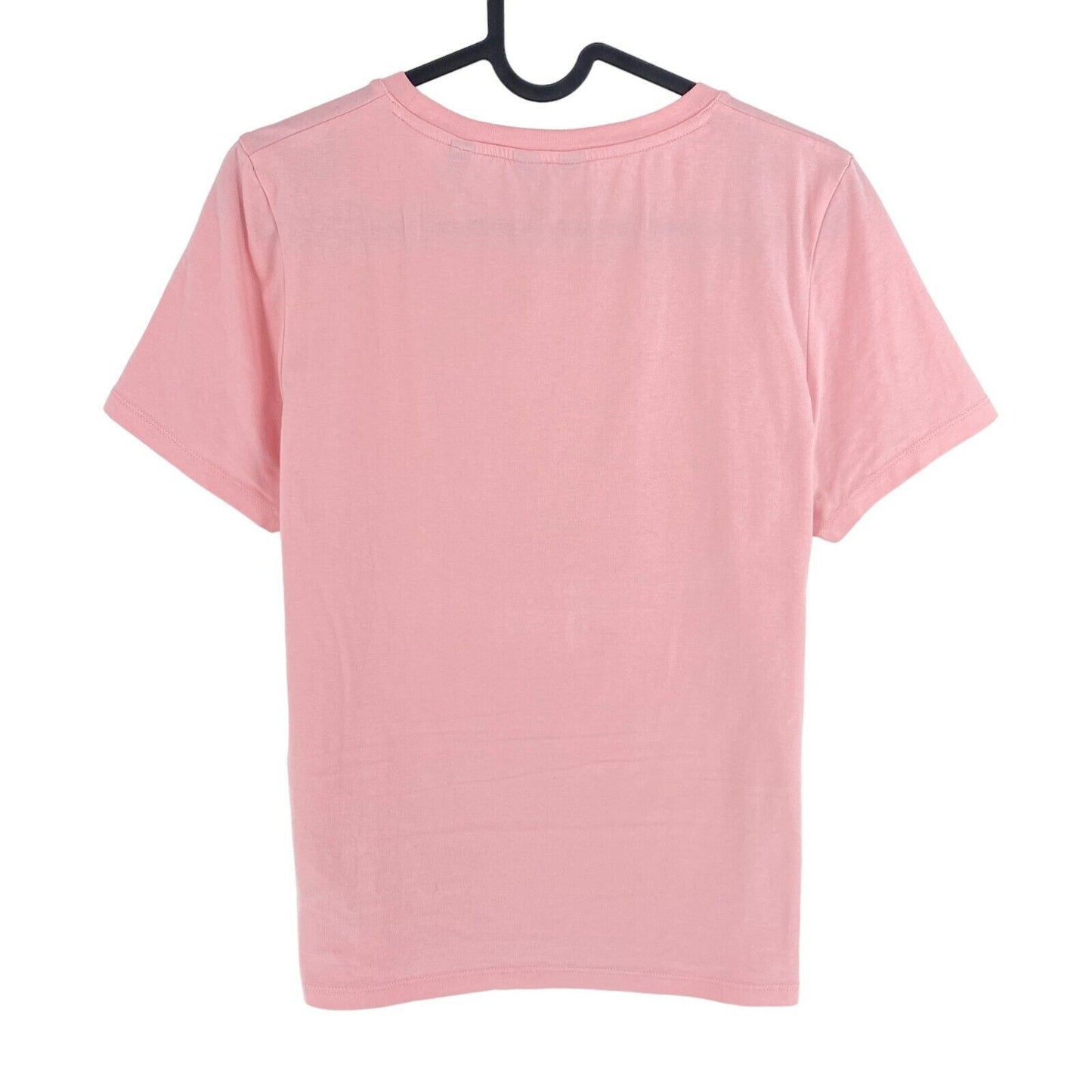 GANT Pink CTN/ELLA Crew Neck T Shirt Size M