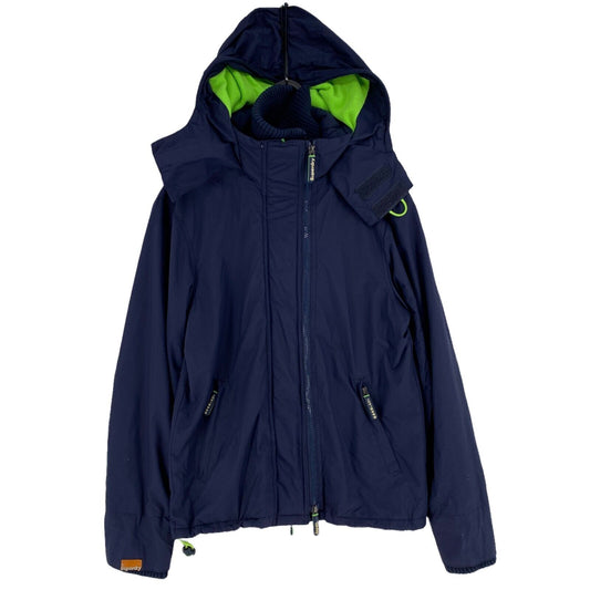 SUPERDRY Professional The Windcheater Navy Blue Hooded Jacket Size S