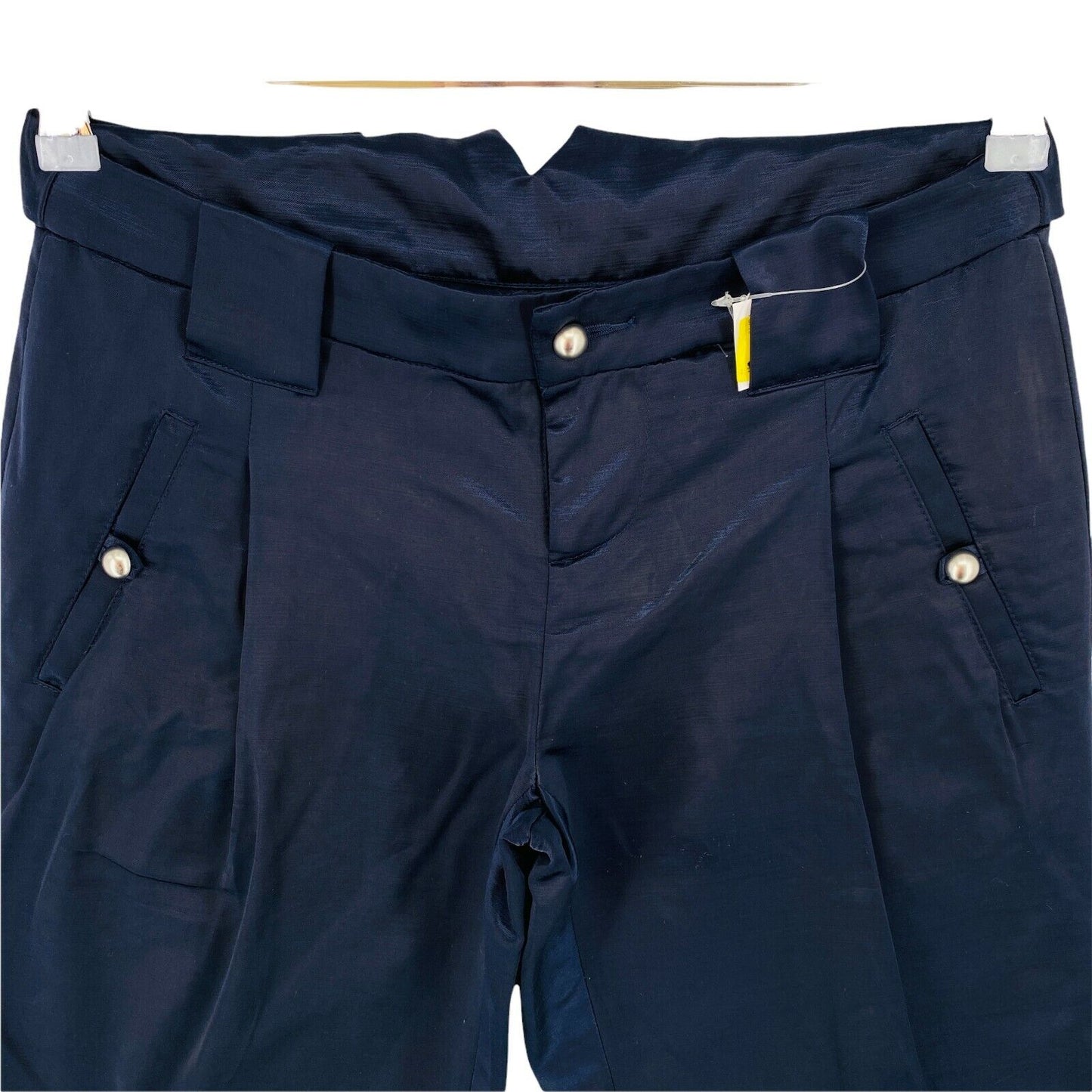 JLO By Jennifer Lopez Navy Blue Chino Shorts Size EU 38 UK 10