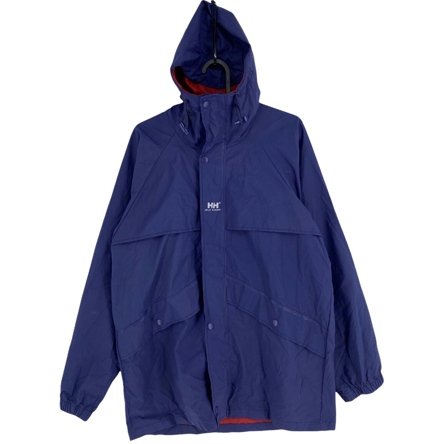 HELLY HANSEN Purple Hooded Waterproof Rain Coat Jacket Size XS