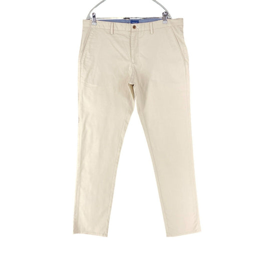 GANT HALLDEN Light Beige Slim Fit Chino Trousers Size W38 L32