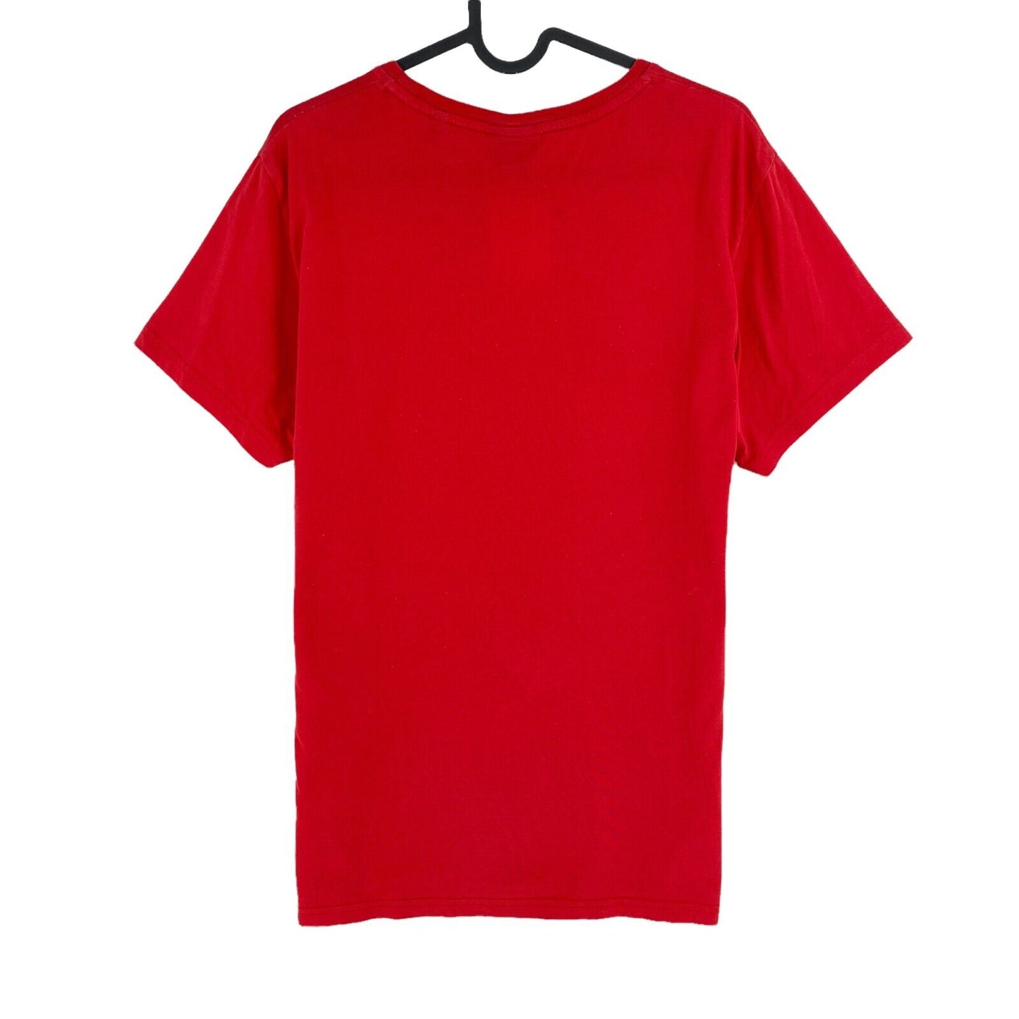 GANT T-shirt à col rond avec logo rouge taille M