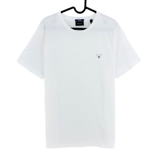 GANT White Original Regular Crew Neck T-Shirt Size L