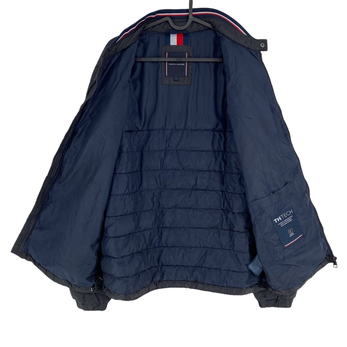 TOMMY HILFIGER TECH Isolation thermique Veste matelassée noire Taille L