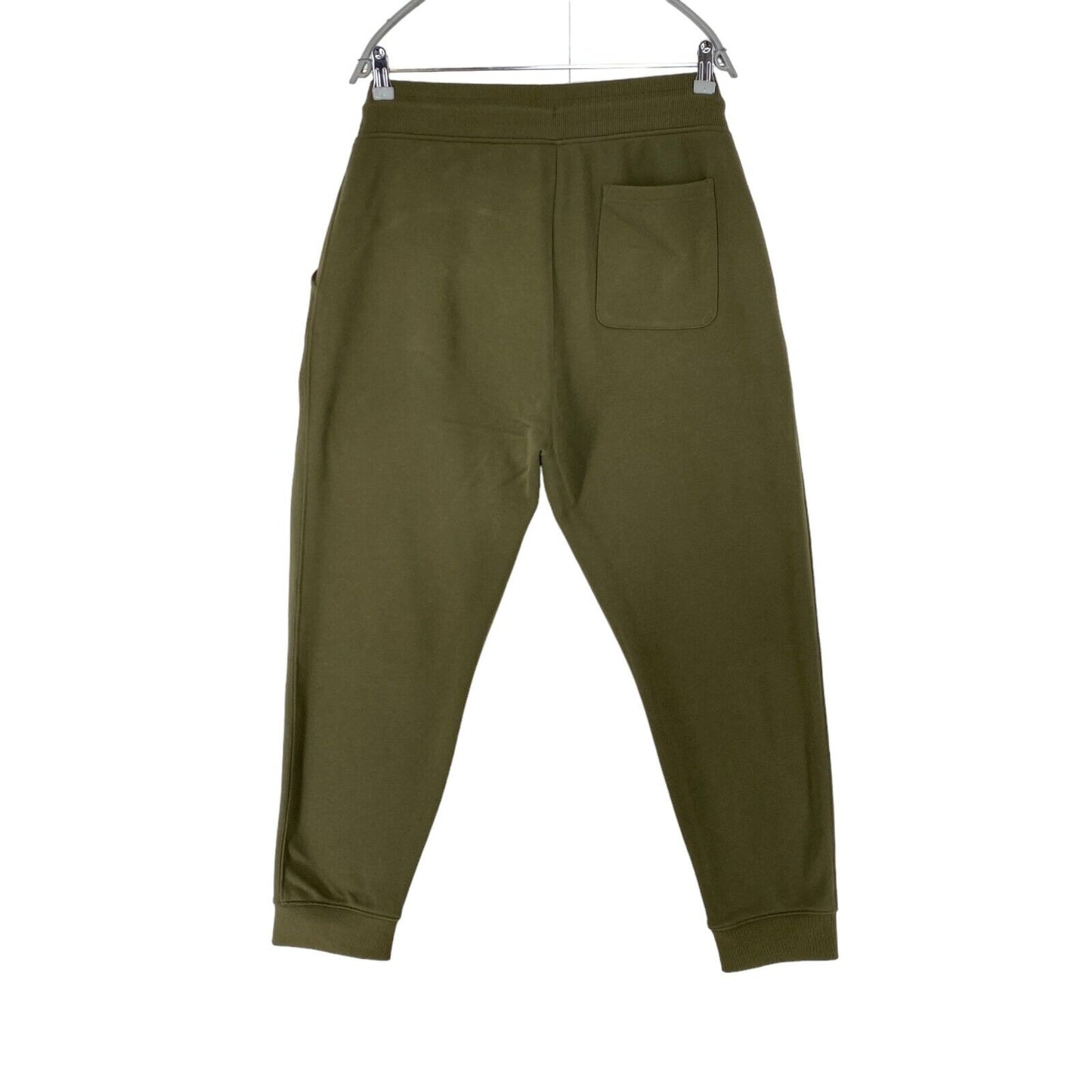 GANT Khaki Green Mens Regular Fit Cuffed Sweatpants Trousers L