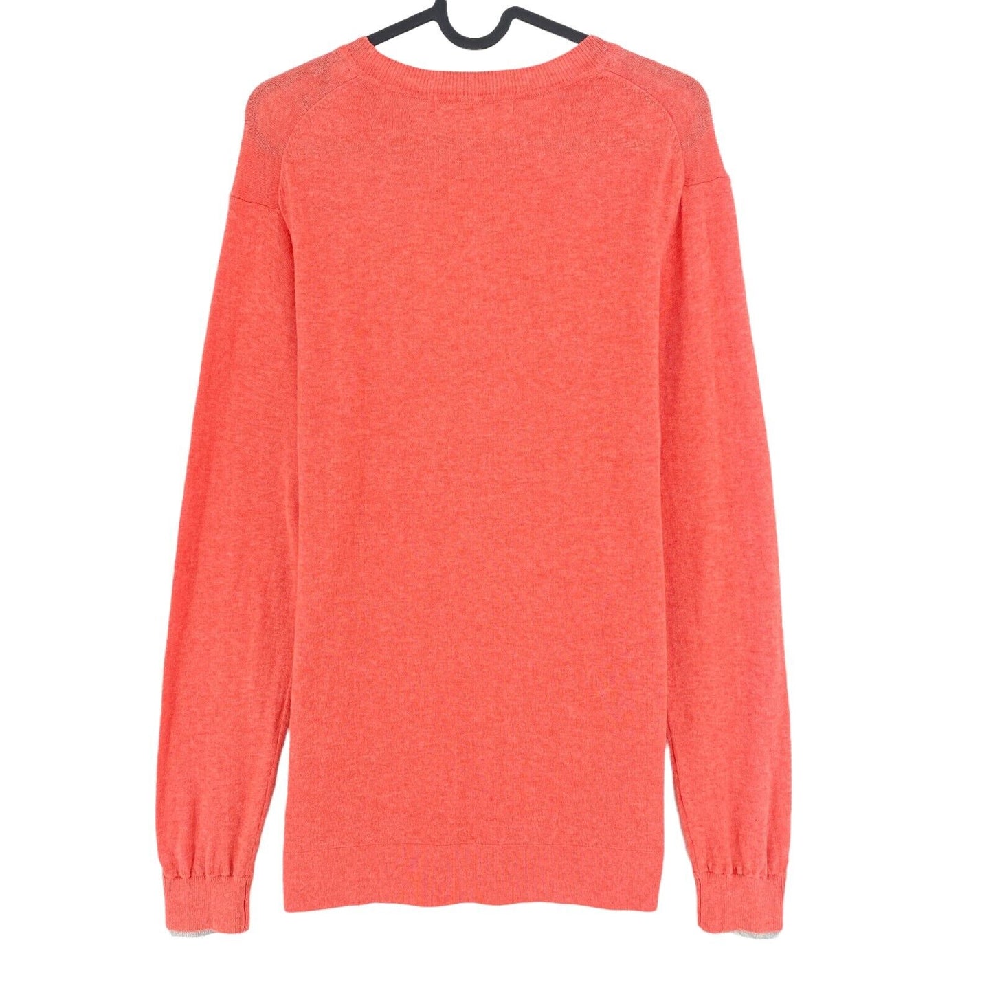 SCOTCH &amp; SODA Pullover mit V-Ausschnitt, weicher Baumwoll-Wolle, Größe S, Rosa