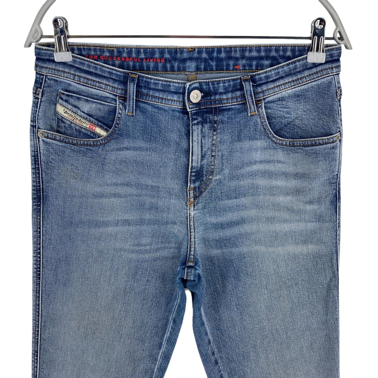 DIESEL Blaue Röhrenjeans Größe W28 L34