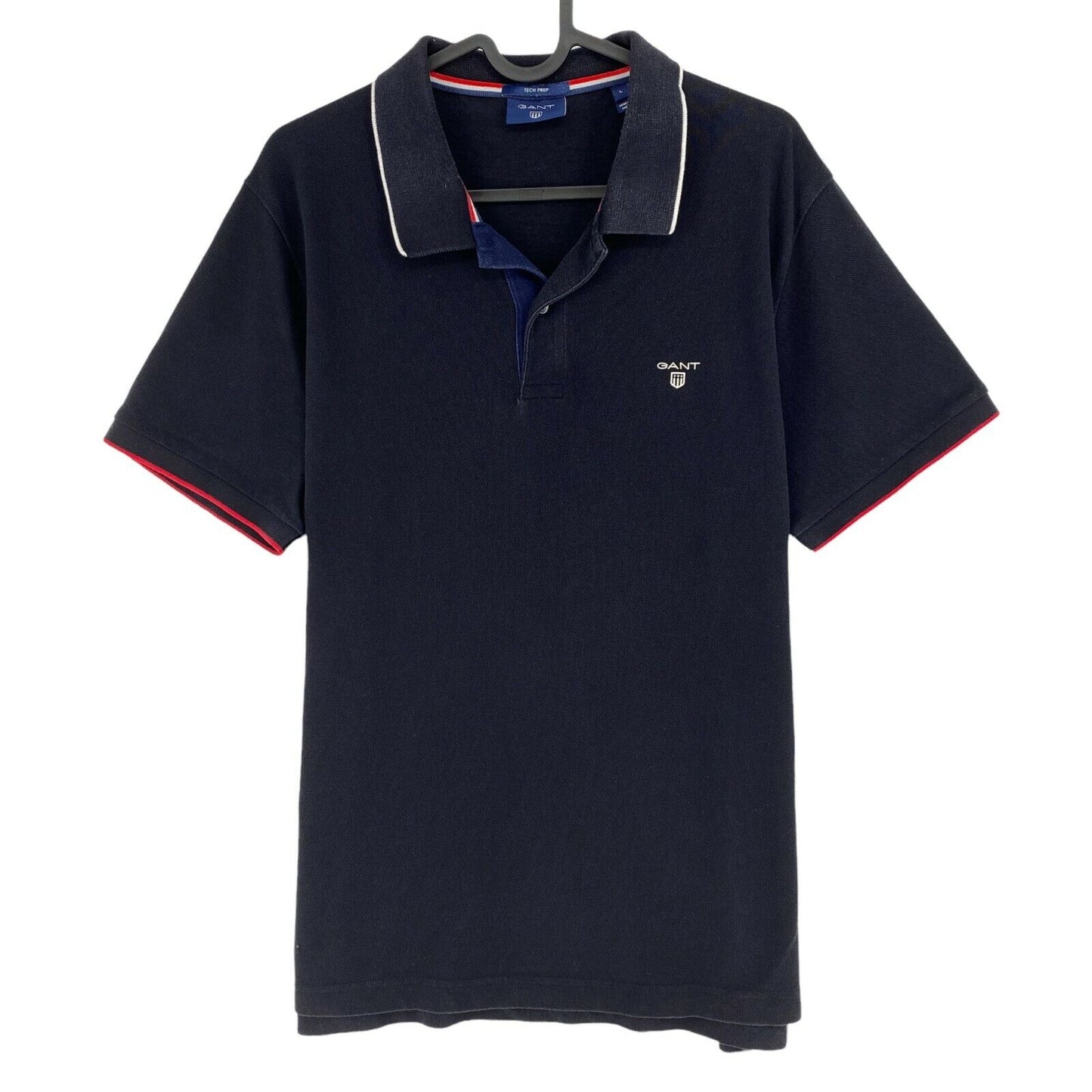 GANT Polo Tech Prep Rugger bleu marine taille L