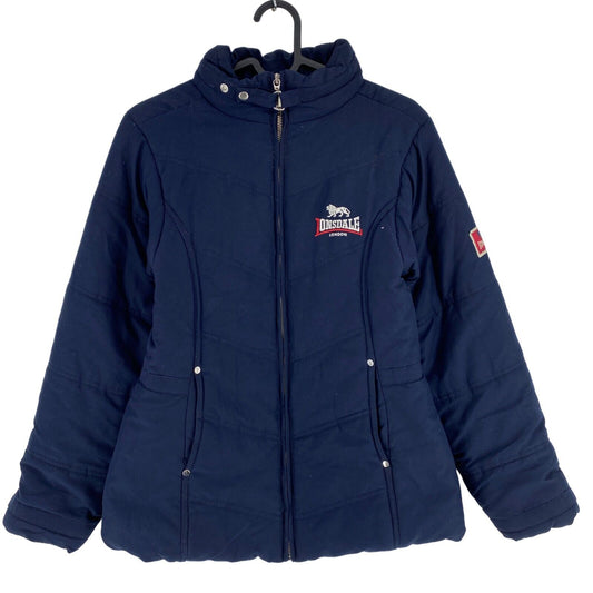 LONSDALE Pufferjacke, Mantel, Marineblau, Größe 9–10 Jahre