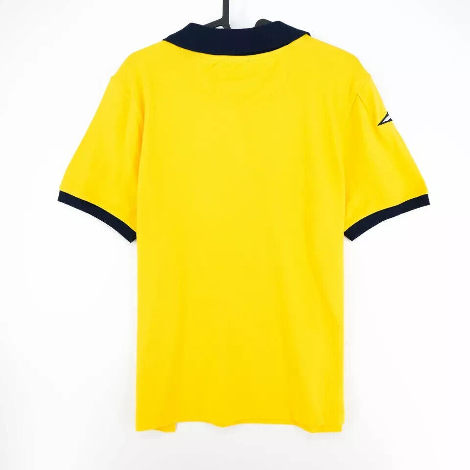 OCEAN ONE Women Yellow Polo Neck T shirt Size EUR 44