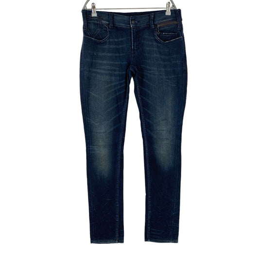 Levi's Dunkelblaue Stretch-Skinny-Fit-Jeans für Damen, W32 L34