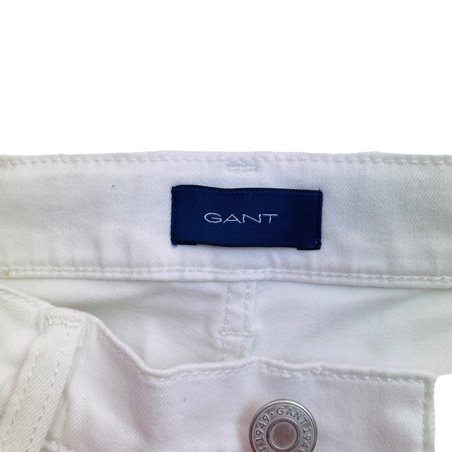 GANT Girls White Skinny 5 Pockets Jeans Size 13-14 Years 158/164 cm