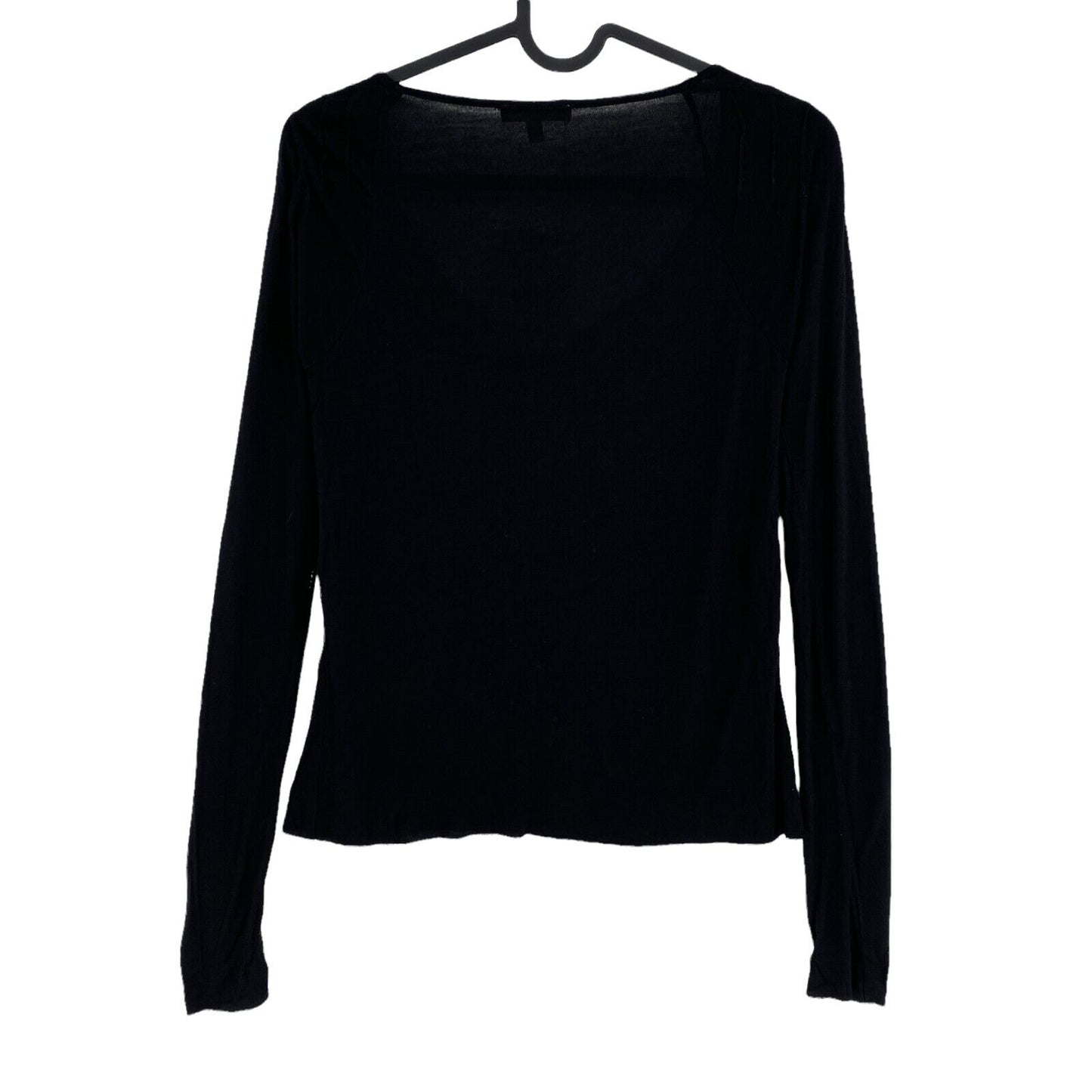 KOOKAI Black Long Sleeve Round Neck Blouse Size XS S