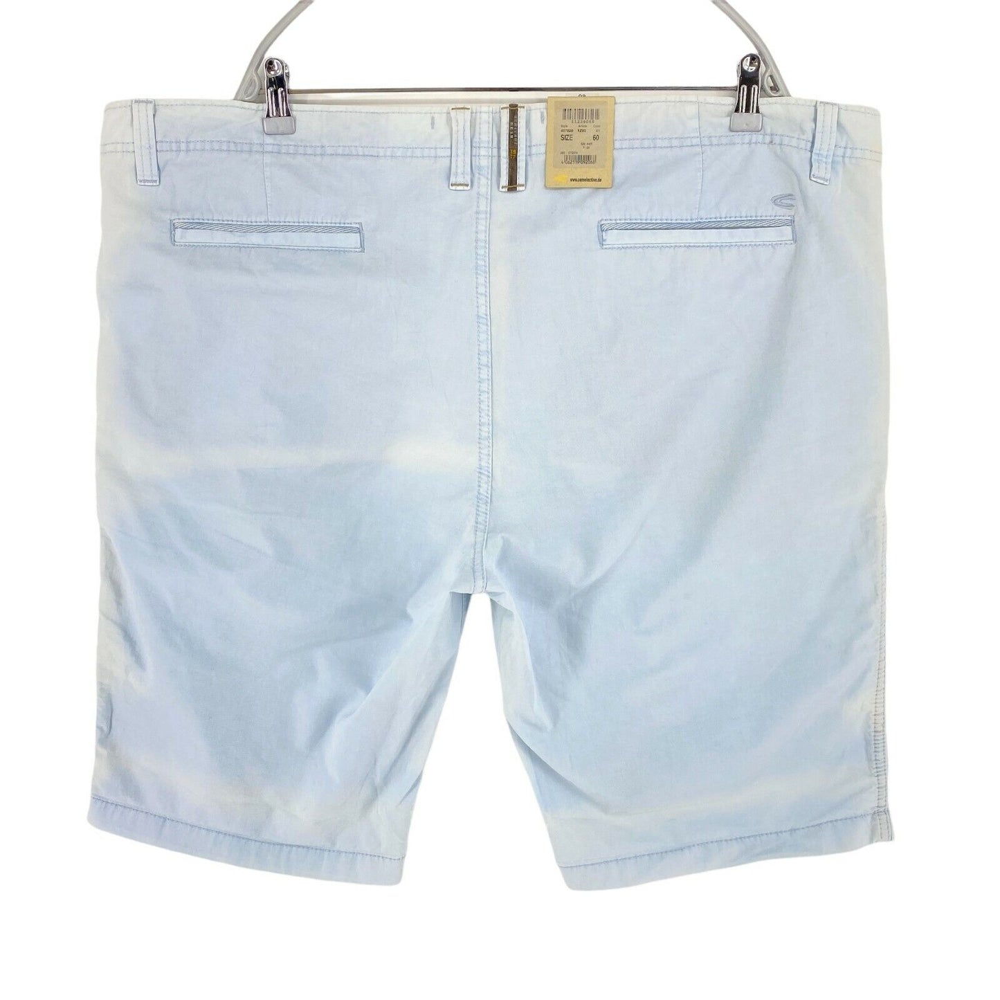 CAMEL ACTIVE Light Blue 100% Cotton Chino Shorts Size EU 54 UK/US 44