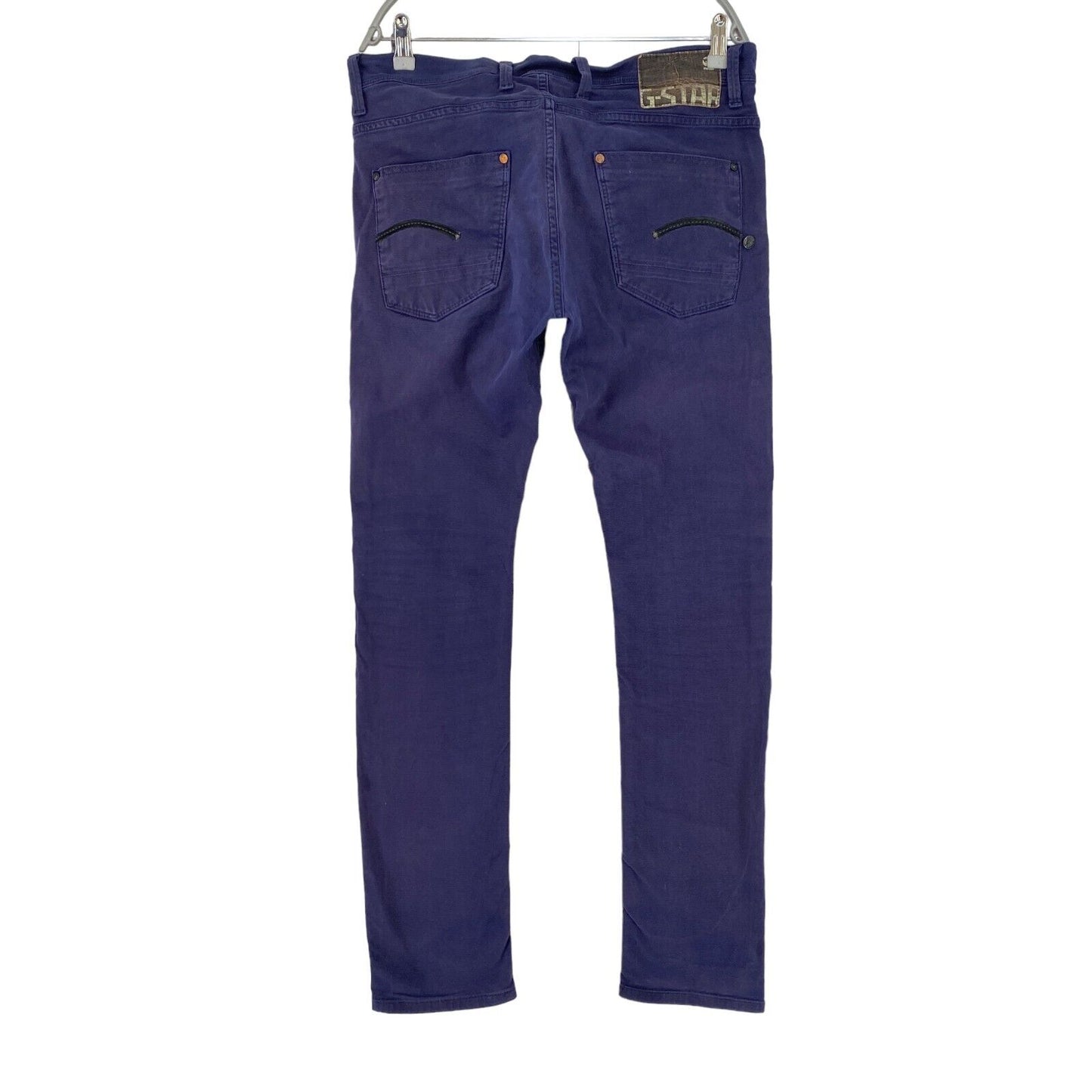 G-STAR DEFEND Dark Purple Super Slim Fit Jeans W33 L34