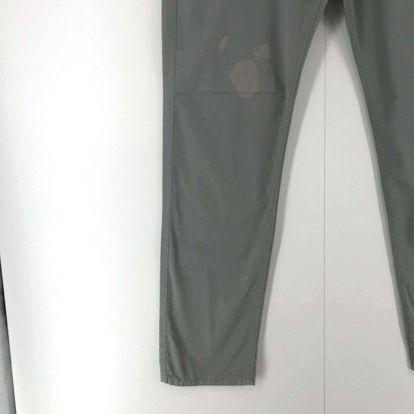 GANT Grey Relaxed Straight Fit Chino Trousers Size W34 L32