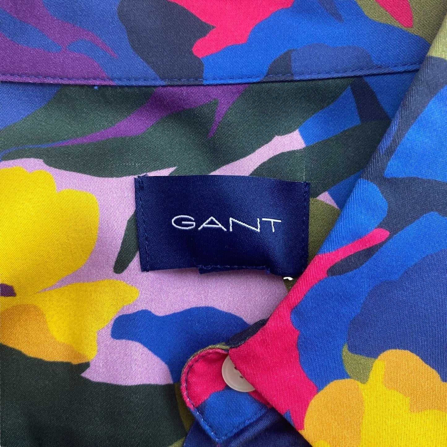 GANT Multicolour Splendid Floral Long Sleeve Shirt Dress EU 34 38 UK 6 10 US 4 8