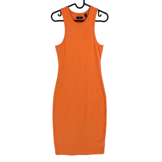 GANT Girls Orange Slim Fit Tank Top Dress Size 158/164 cm 13-14 Years