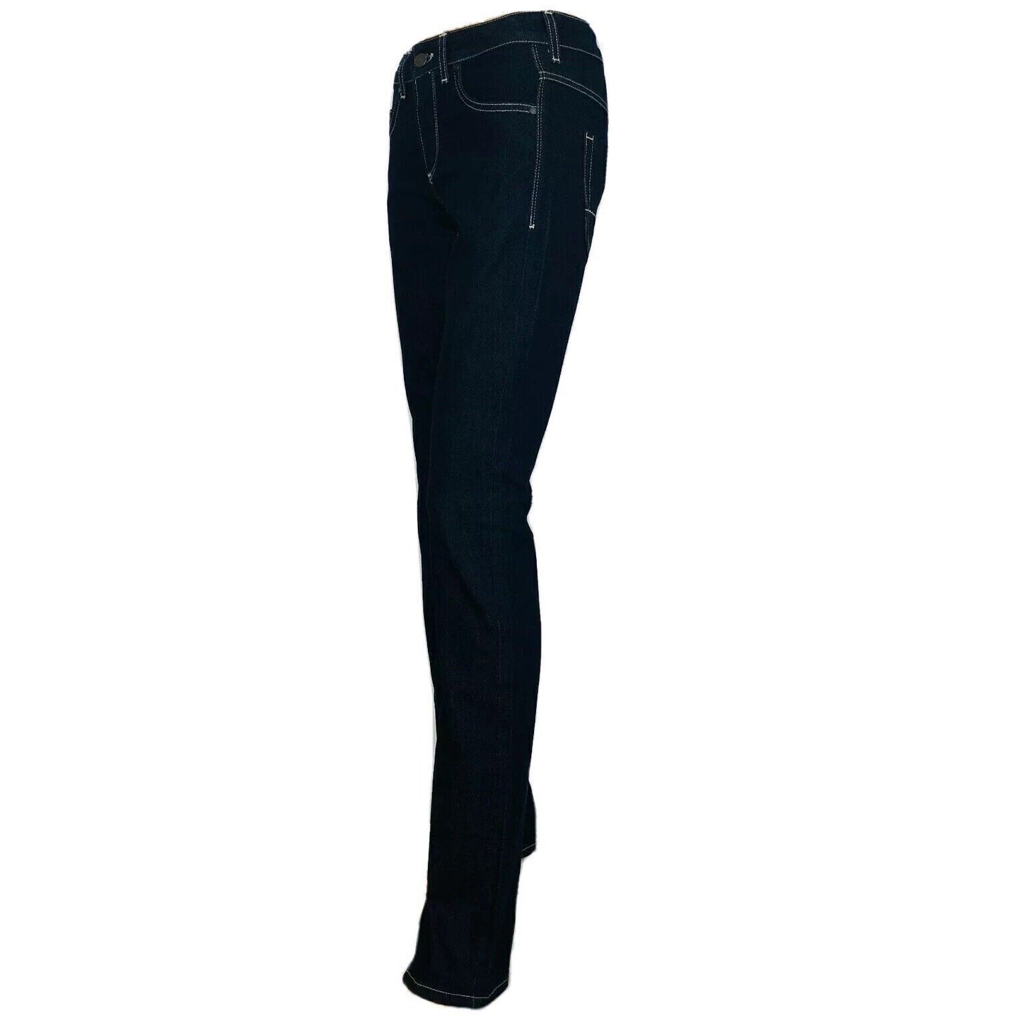 Gianfranco GF Ferre Women Dark Blue Regular Slight Bootcut Fit Jeans W26 IT 40