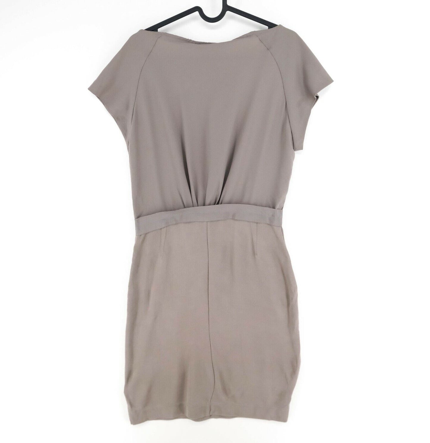 LIU JO Grey Crew Neck Sheath Dress Size 42