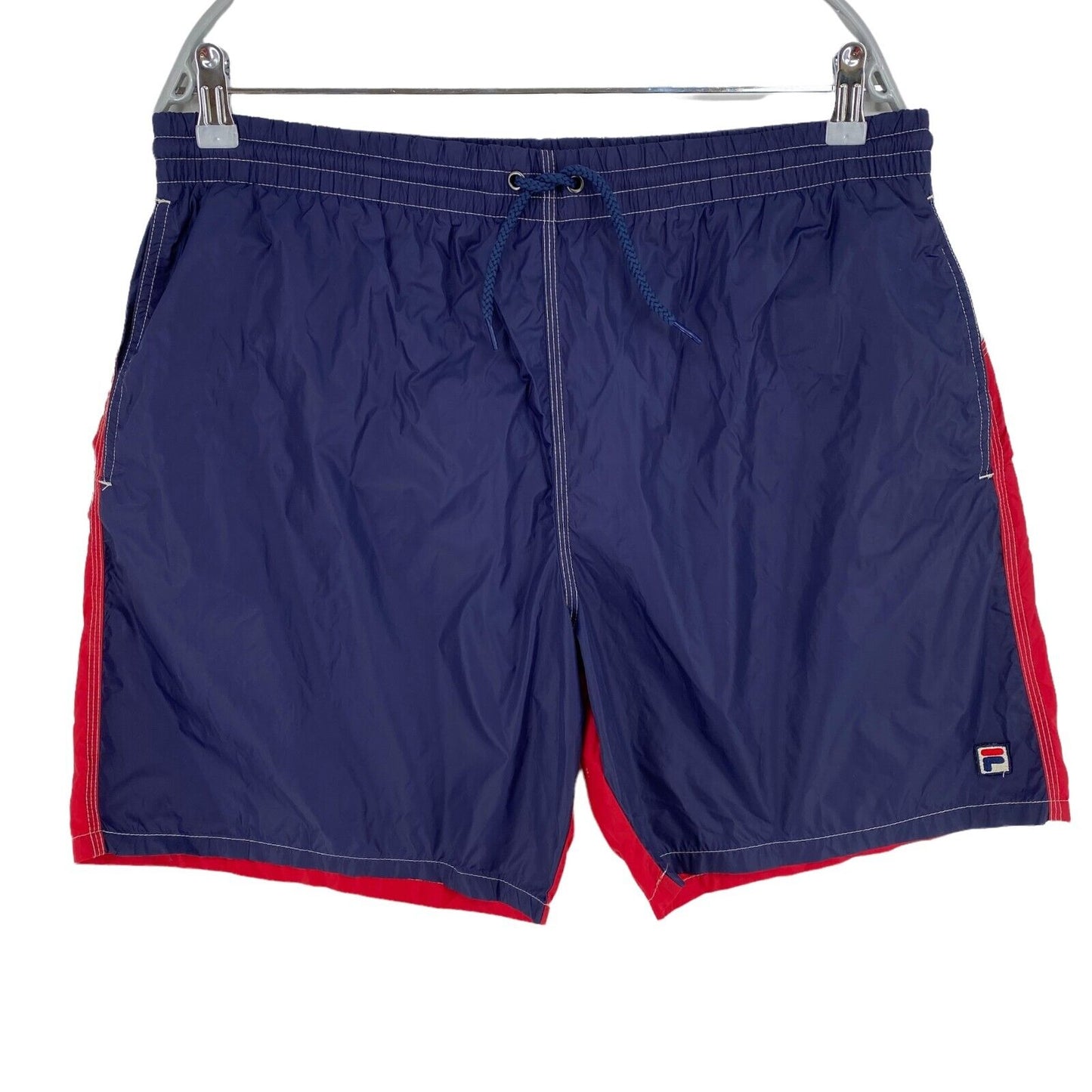 FILA Marineblaue Bademode Badehose Shorts Größe L