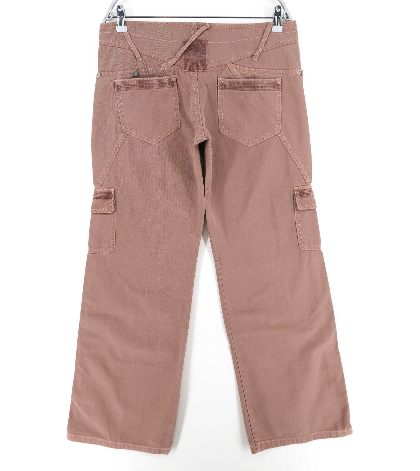 STEFANEL Pink Cargo Pants Trousers Size EU 42 UK 14 US 10