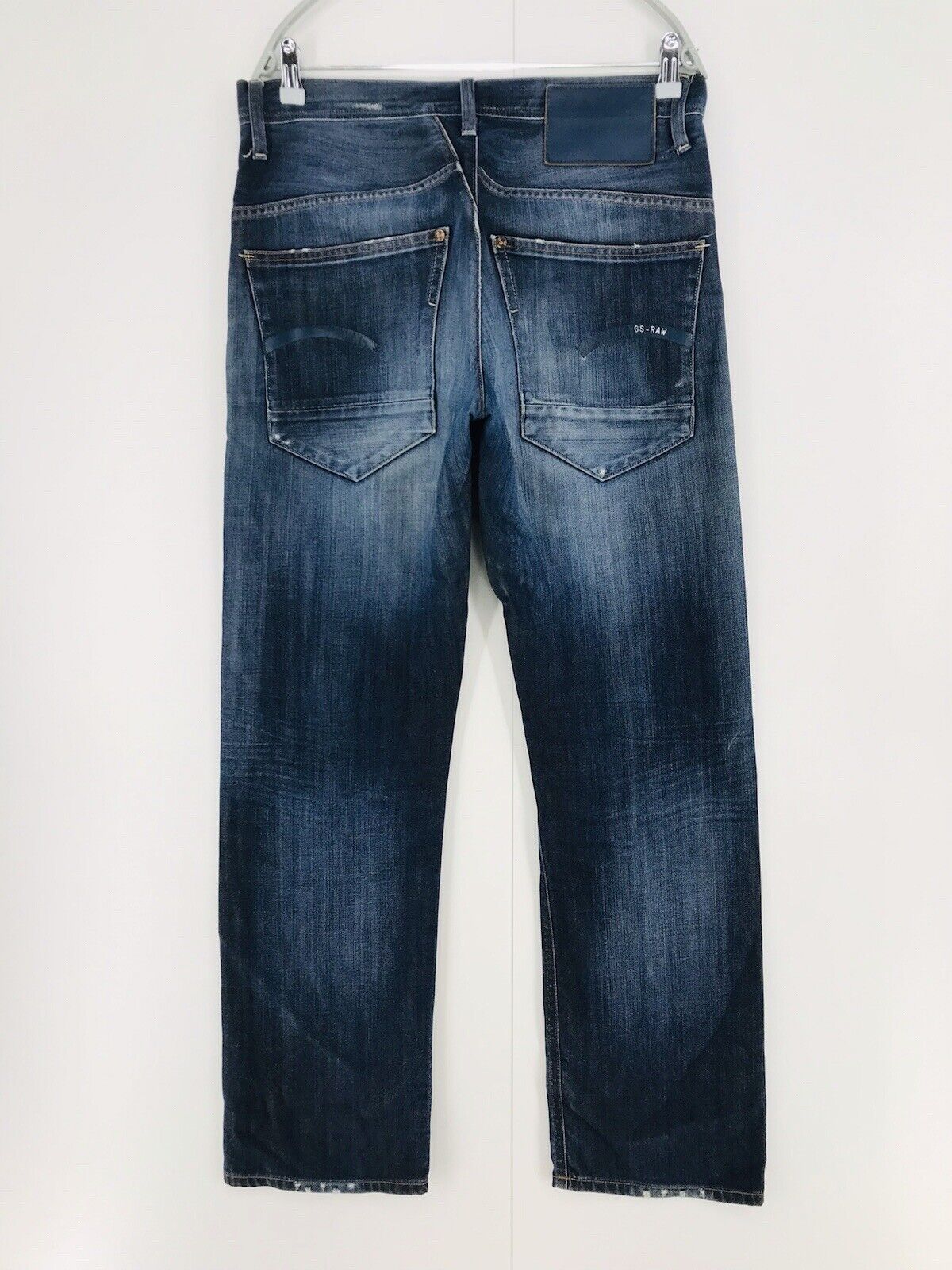 G-STAR RAW BULLIT Blue Loose Straight Fit Jeans Size W32 L34