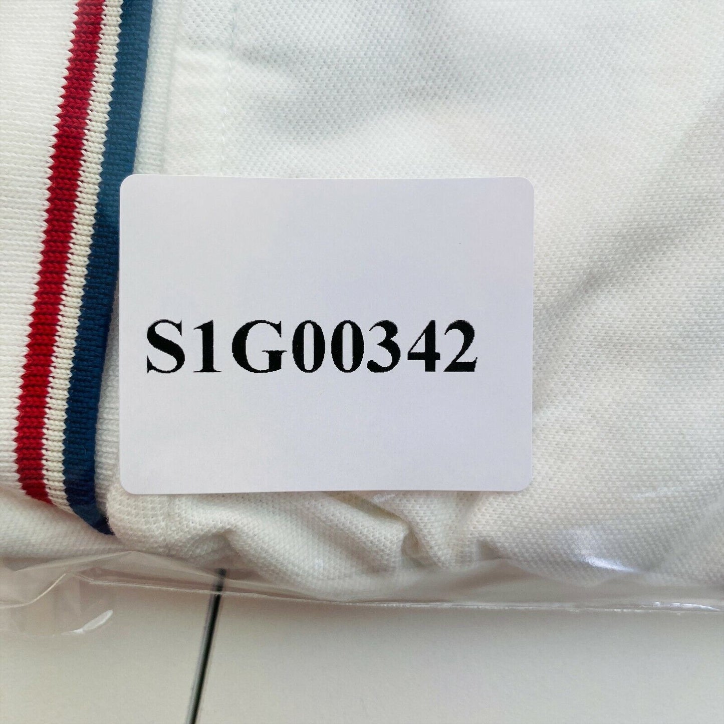 GANT White Pique Rugger Polo Shirt Size M