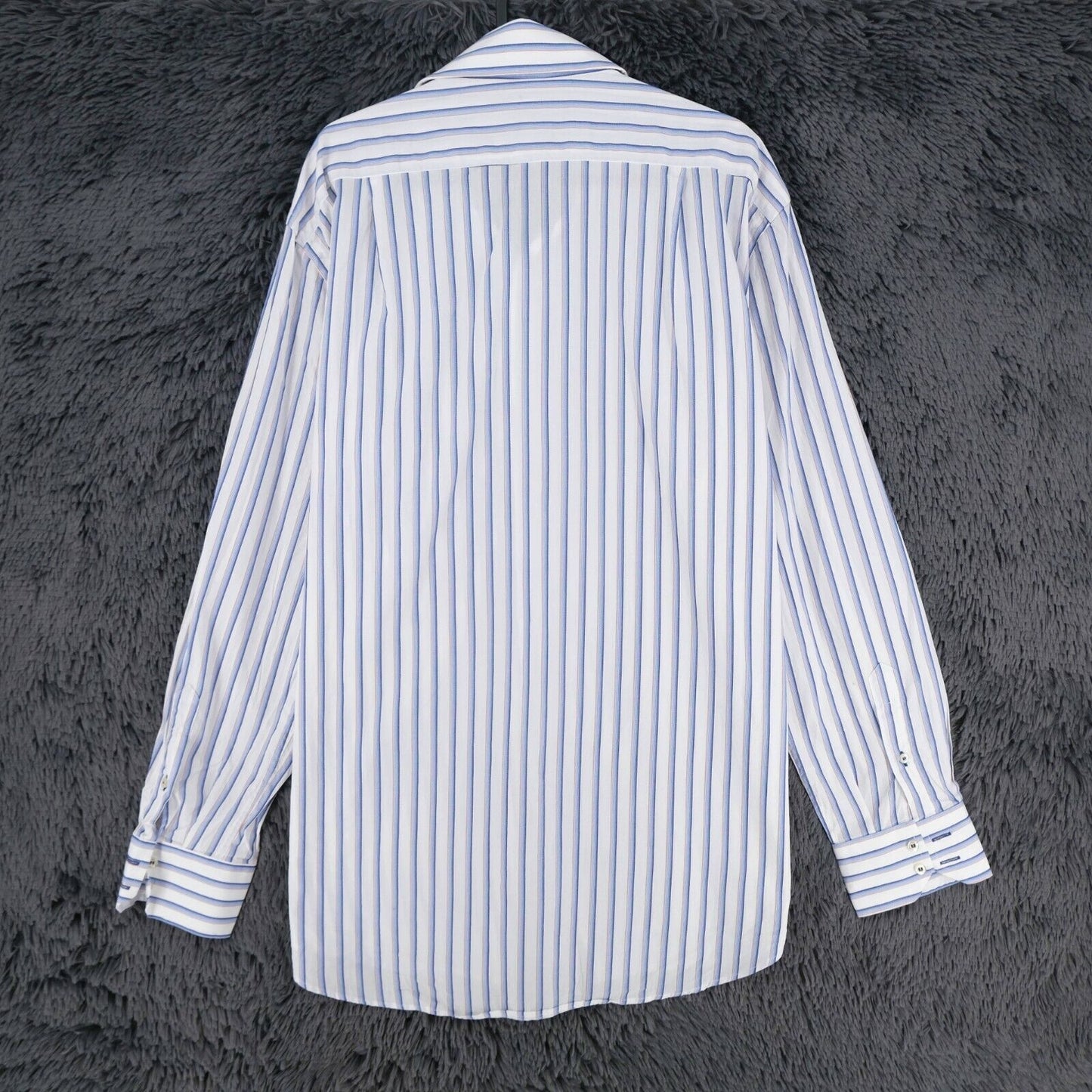 ROCCOBAROCCO White Striped Shirt Size 17 43