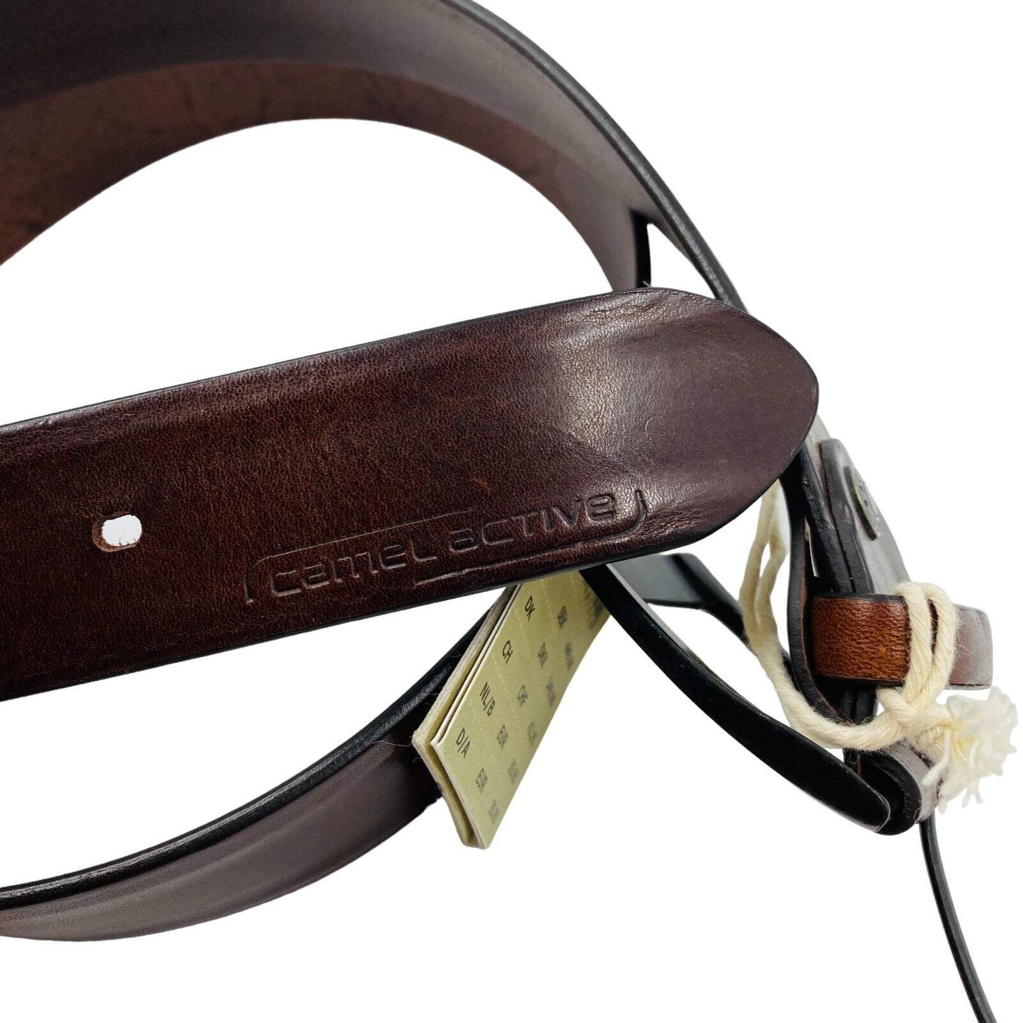 Camel Active Brown Leather Belt Size XL