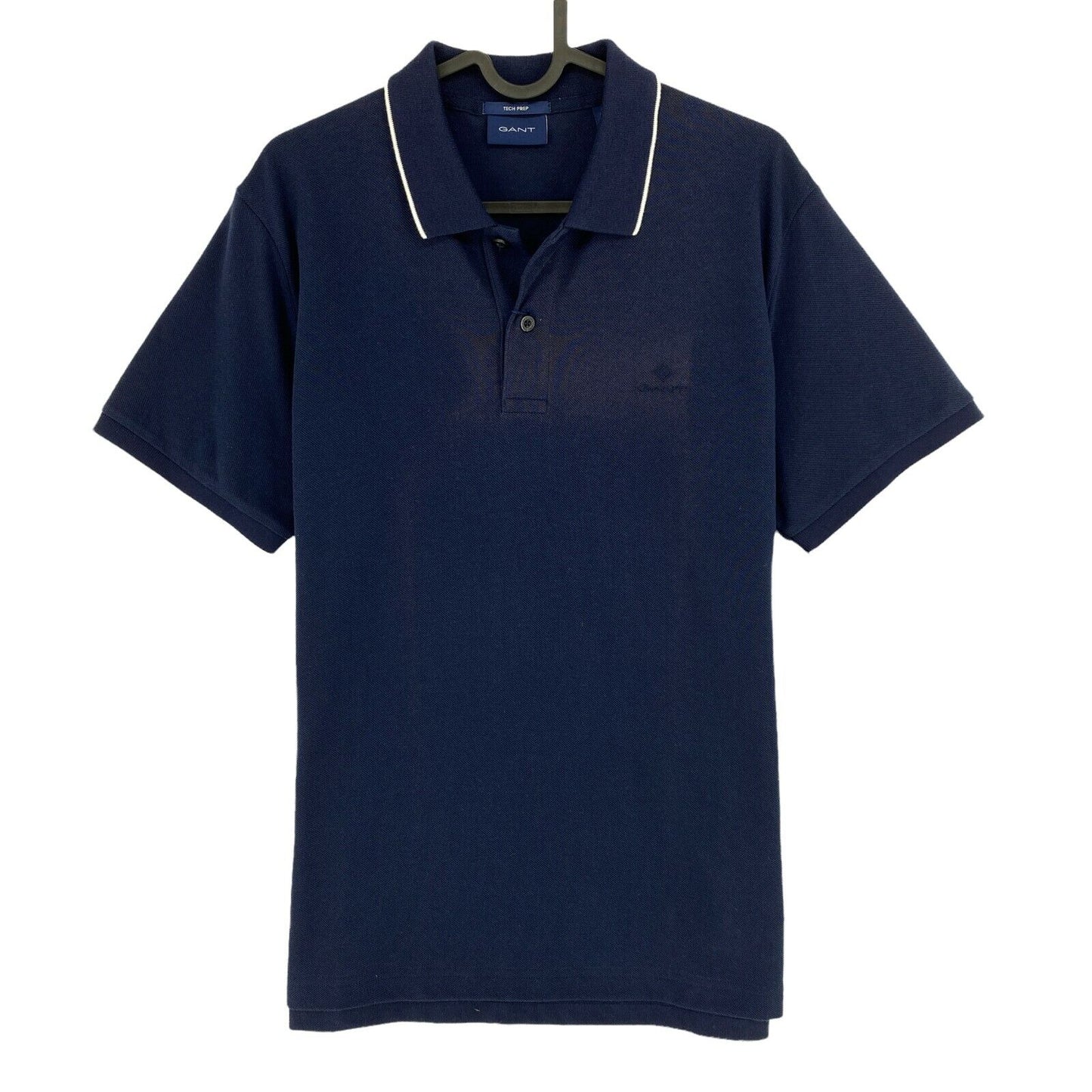 GANT Poloshirt Tech Prep Pique Rugger, Marineblau, Größe ML