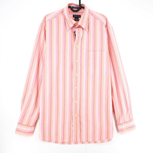 GANT Pink Liberty Bell Popeline Hemd Größe M