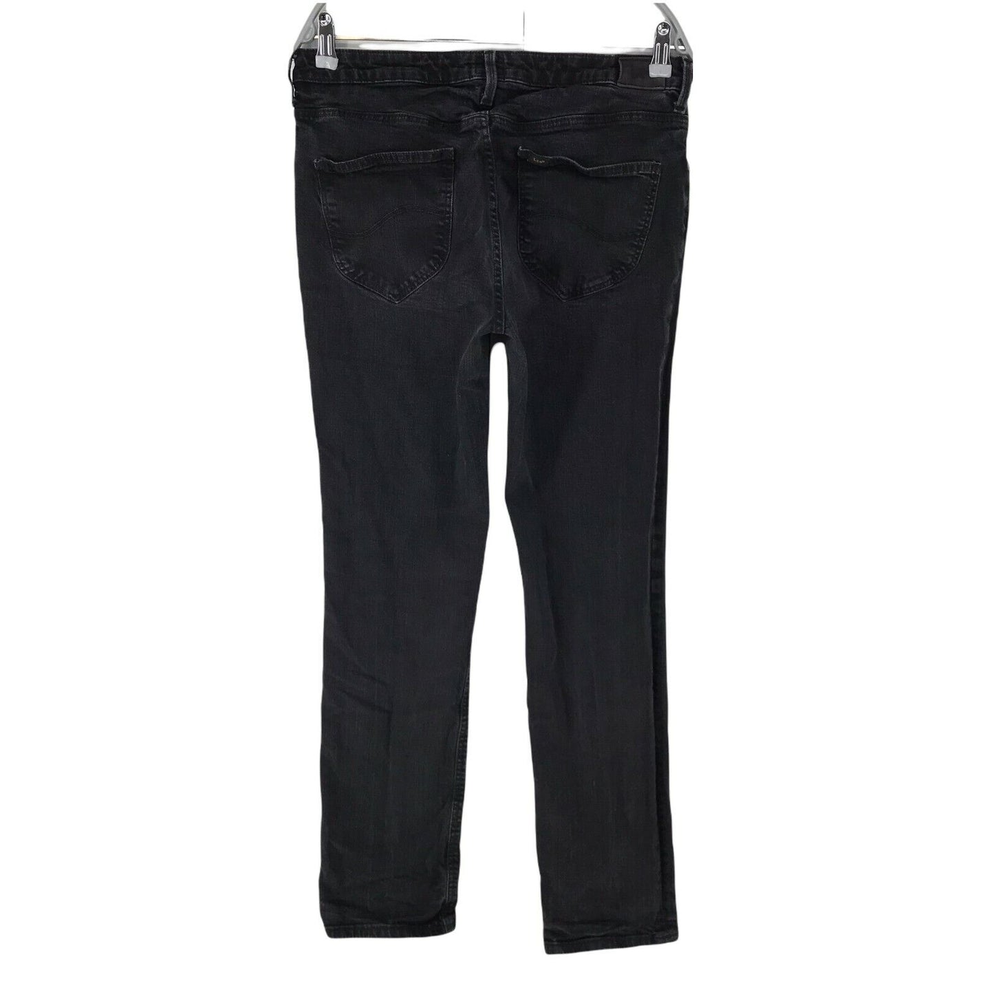 Lee MARION Damen Jeans in normaler Straight Fit, Dunkelgrau, Größe W33 L33