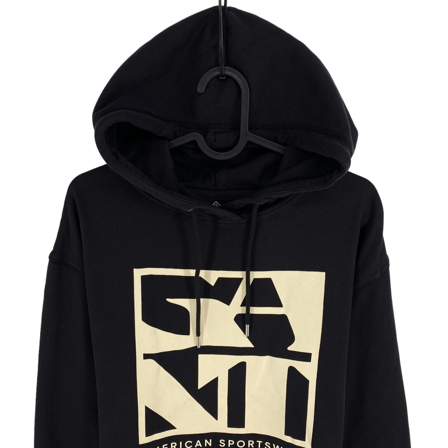 GANT Black Quadrat Logo Sweat à capuche Pull Pull Taille XS