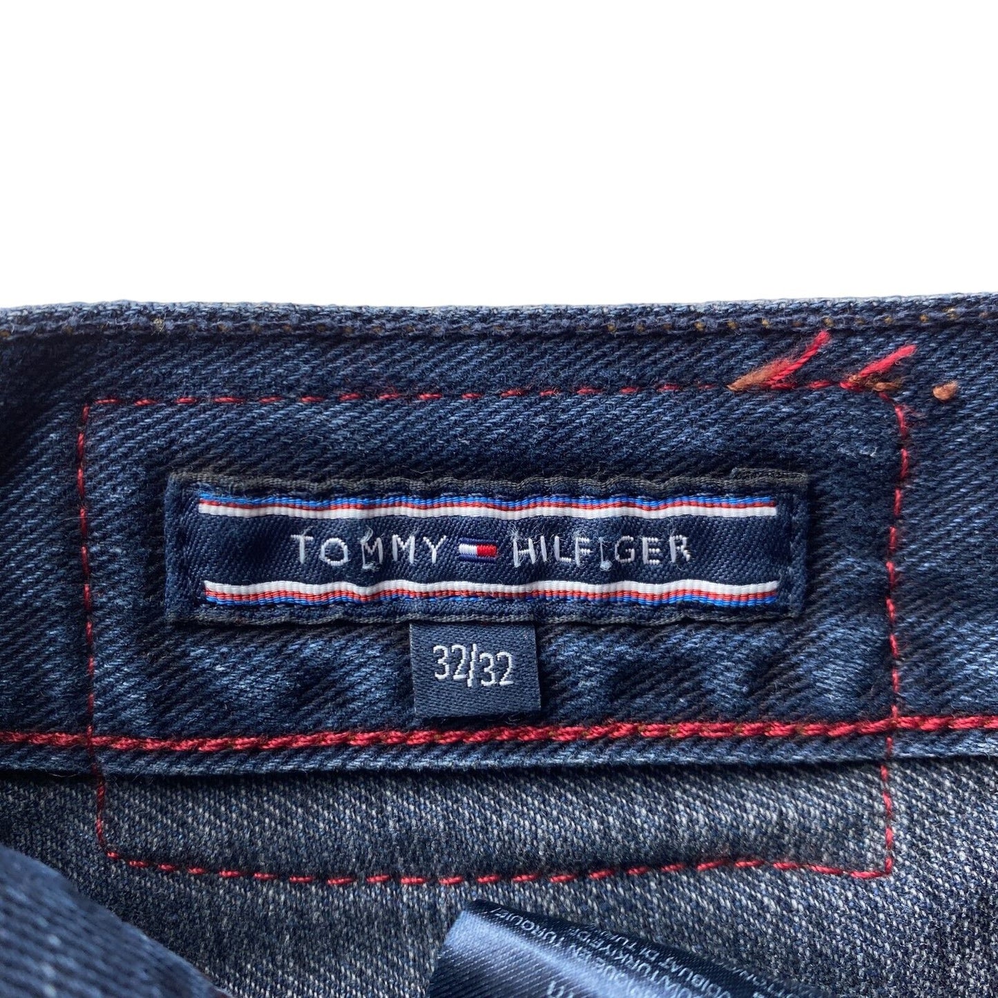 Tommy Hilfiger MERCER Dark Blue Regular Straight Fit Jeans W32 L32