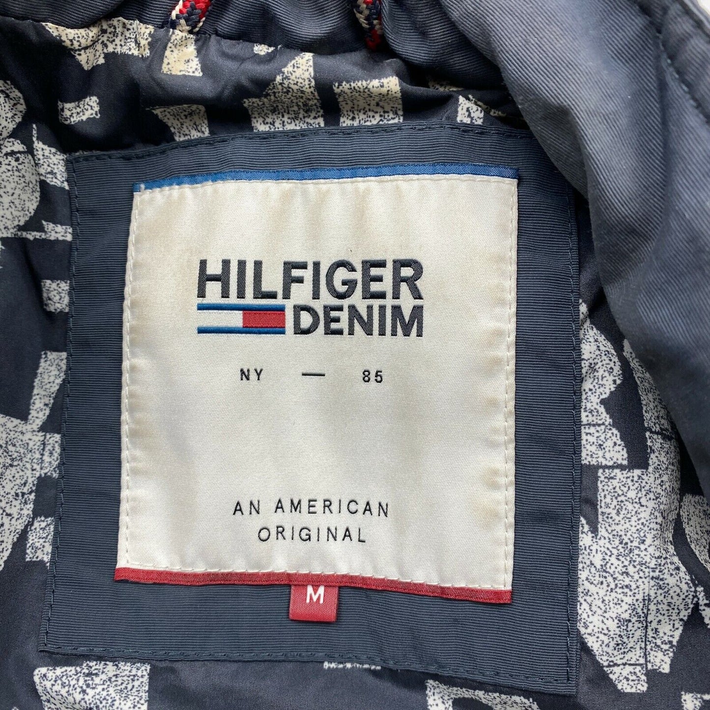 TOMMY HILFIGER DENIM Navy Blue Jacket Size M